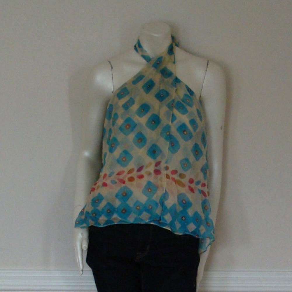 DIANE von FURSTENBERG DAIVA RHOMBUS SIREN TOP - 6